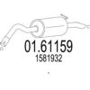 MTS 01.61159 End Silencer